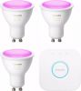 Philips Hue Starterpack GU10 5W White and Color set van 3 929001953113 online kopen