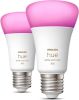 Philips Hue Bluetooth White & Color Ambiance E27 Lichtbron Duo Pack online kopen