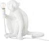 Seletti LED decoratie tafellamp Monkey Lamp, wit, zittend online kopen