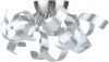 Beliani Icana Muurlamp zilver aluminium online kopen