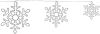 Beliani Lohela Led decoratie zilver ijzer online kopen
