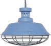 Beliani Sormonne Hanglamp blauw metaal online kopen