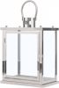 Beliani Tenerife Windlicht zilver rvs online kopen