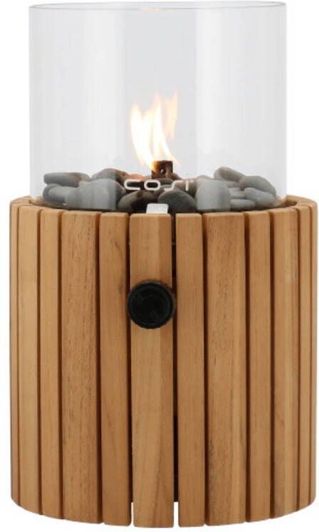 Cosi scoop Timber round gaslantaarn &#xD8, 18cm(h 30cm) Laagste prijsgarantie! online kopen
