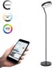 EGLO connect.z Marghera Z Smart Vloerlamp 169 cm Zwart/Wit online kopen