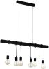 Eglo Zwarte hanglamp Townshend 6 lichts 49755 online kopen