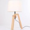 Lamponline Lightning Moderne Tafellamp 1 l. 3 poot Wit online kopen