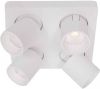 Artdelight 4 lichts opbouwspot Laguna led wit PL LAGUNA4 WI online kopen