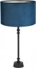 Light & Living Howell Tafellamp Zwart/Blauw online kopen