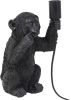 Light & Living Tafellamp Monkey Zwart 20x19, 5x34cm online kopen