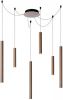 Lucide Lorenz Hanglamp Led Dimb. 6x0, 7w 3000k Roest Bruin online kopen