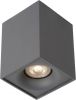 Lucide Plafondspot Bentoo led Vierkant Gu10 1 lichts Dimbaar Grijs online kopen