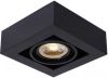 Lucide Zefix Plafondspot Led Dim To Warm Gu10 1x12w 2200k/3000k Zwart online kopen