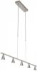 Steinhauer Hanglamp Vortex 5 lichts L 120 cm mat chroom online kopen