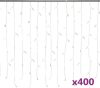VidaXL Lichtgordijn Met 400 Led&apos, s En 8 Functies 10 M Warmwit online kopen