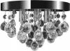 VidaXL Plafondlamp kroonluchterontwerp kristal chroom online kopen