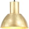 VidaXL Hanglamp rond 25 W E27 28, 5 cm messingkleurig online kopen