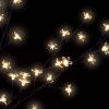 VidaXL Kerstboom 120 LED's warm wit licht kersenbloesem 150 cm online kopen