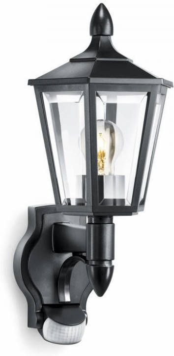Steinel Wandlamp Buitenverlichting L 15 S Zwart | E27 Max 60W Bewegings en lichtsensor online kopen