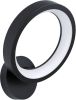 EGLO connect.z Marghera Z Smart Wandlamp 30, 5 cm Zwart/Wit online kopen