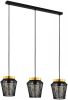 EGLO Escandidos Hanglamp E27 92 cm Zwart/Geelkoper/Goud online kopen