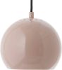 Frandsen Ball Metal Hanglamp Ø 18 cm Nude Glossy online kopen