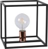 Lucide Tafellamp Arthur met metalen frames, zwart online kopen