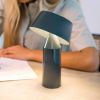 Marset Bicoca tafellamp LED oplaadbaar antraciet online kopen