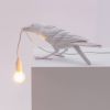 Seletti LED decoratie tafellamp Bird Lamp, spelend, wit online kopen