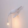 Seletti LED decoratie wandlamp Bird Lamp, blik links, wit online kopen