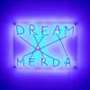 Seletti LED decoratie wandlamp Dream Merda, blauw online kopen
