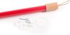 Seletti LED vloerlamp Linea met hout, rood online kopen
