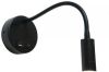 Artdelight Zwarte wandlamp Flexi C flexibel verstelbaar WL FLEXI C LED ZW online kopen