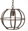 Brilliant hanglamp Basia zwart Ø34, 5x114, 5 cm Leen Bakker online kopen