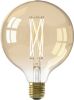 Trendhopper Calex LED Full Glass LongFilament Globe Lamp 240V 4W 320lm E27 GLB125, Gold 2100K Dimmable, energy label A+ online kopen