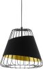 EGLO Hanglamp AUSTELL zwart/ø36 x h110 cm/excl. 1x e27(elk max. 60 w)/hanglamp hanglamp hanglamp hanglamp plafondlamp lamp eettafellamp eettafel keukenlamp lamp voor de woonkamer online kopen