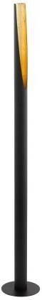 EGLO Staande ledlamp BARBOTTO zwart, goud/ø6 x h137 cm/inclusief 1x gu10(elk 4, 5w, 400lm, 3000k)/warm witte lichtkleur van staal staande lamp staande lamp staande lamp lamp voor de woonkamer vloerlamp lamp online kopen