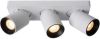 Lucide Nigel Plafondspot Led Dim To Warm Gu10 3x5w 2200k/3000k Wit online kopen