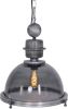 Steinhauer Hanglamp Bikkel metaalgrijs met smoke glas 1452GR online kopen