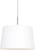 Steinhauer Hanglamp Sparkled Light 8189 Zwart Kap Effen Wit online kopen