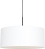 Steinhauer Hanglamp Sparkled Light 8151zw Zwart Witte Kap online kopen