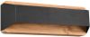Trio international Wand lamp Arino 35cm zwart met houtbruin 224819132 online kopen