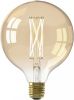 Trendhopper Calex LED Full Glass LongFilament Globe Lamp 240V 4W 320lm E27 GLB125, Gold 2100K Dimmable, energy label A+ online kopen