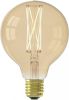Trendhopper Calex LED Full Glass LongFilament Globe Lamp 240V 4W 320lm E27 GLB95, Gold 2100K Dimmable, energy label A+ online kopen