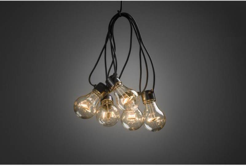 KONSTSMIDE Led lichtsnoer Led biertuinverlichting, 20 heldere lampen/160 amberkleurige dioden(1 stuk ) online kopen