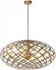 Lucide hanglamp Wolfram mat goud/messing Ø65 cm Leen Bakker online kopen