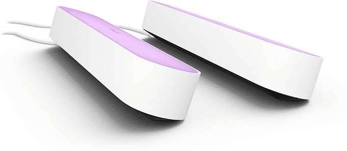 Figuur schroot Vergelijken Philips Hue PLAY TAFELLAMP WIT EN GEKLEURD LICHT Duopak(Wit ) -  Lampenwinkelonline.be