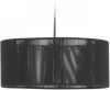 Kave Home Cantia katoenen plafondlamp met zwarte afwerking Ø 47 cm online kopen