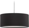 Kave Home Santana lampenkap in zwart met witte diffuser, Ø 50 cm online kopen