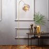 Light & Living Vloerlamp 'Rakel' 160cm, kleur Antiek Brons/Smoke online kopen